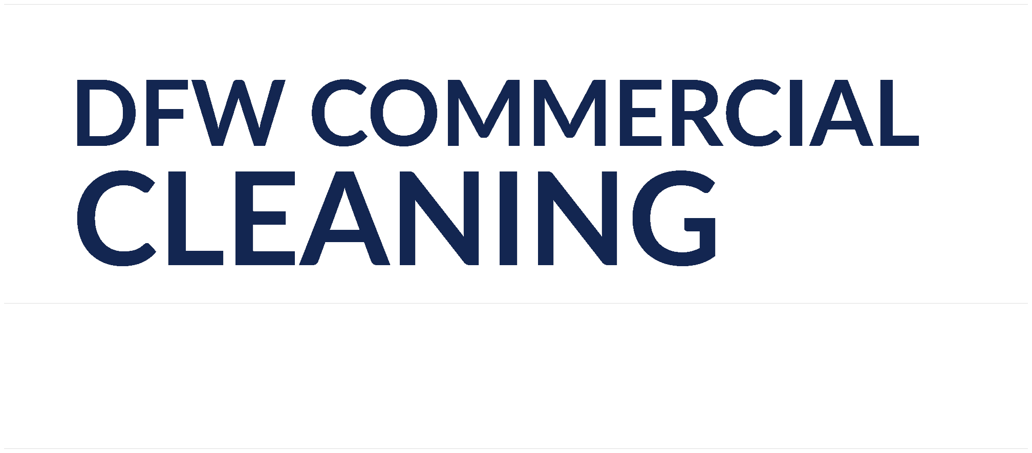 DFW Commercial Cleaning